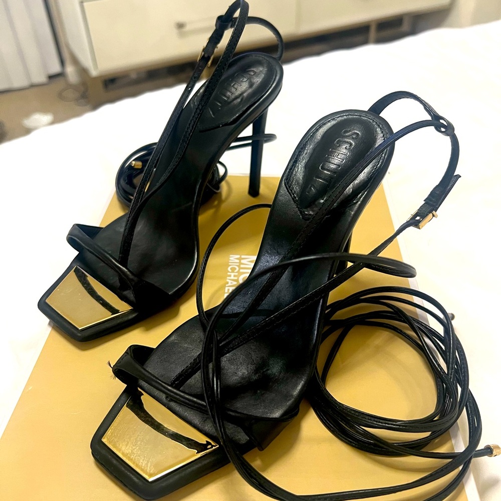 Sexy and classy lace up heels